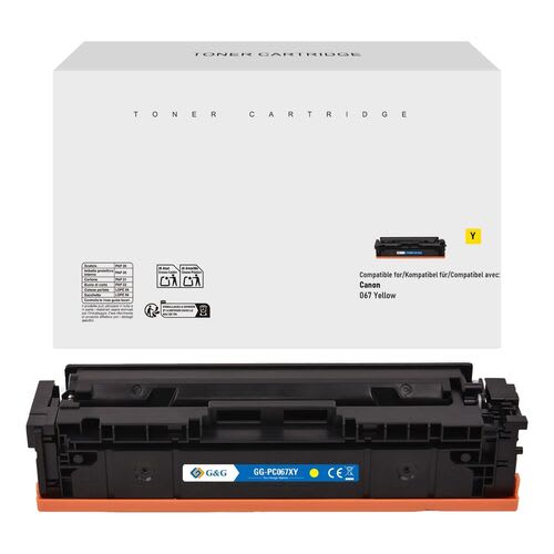 Canon 067 Yellow Compatible Toner