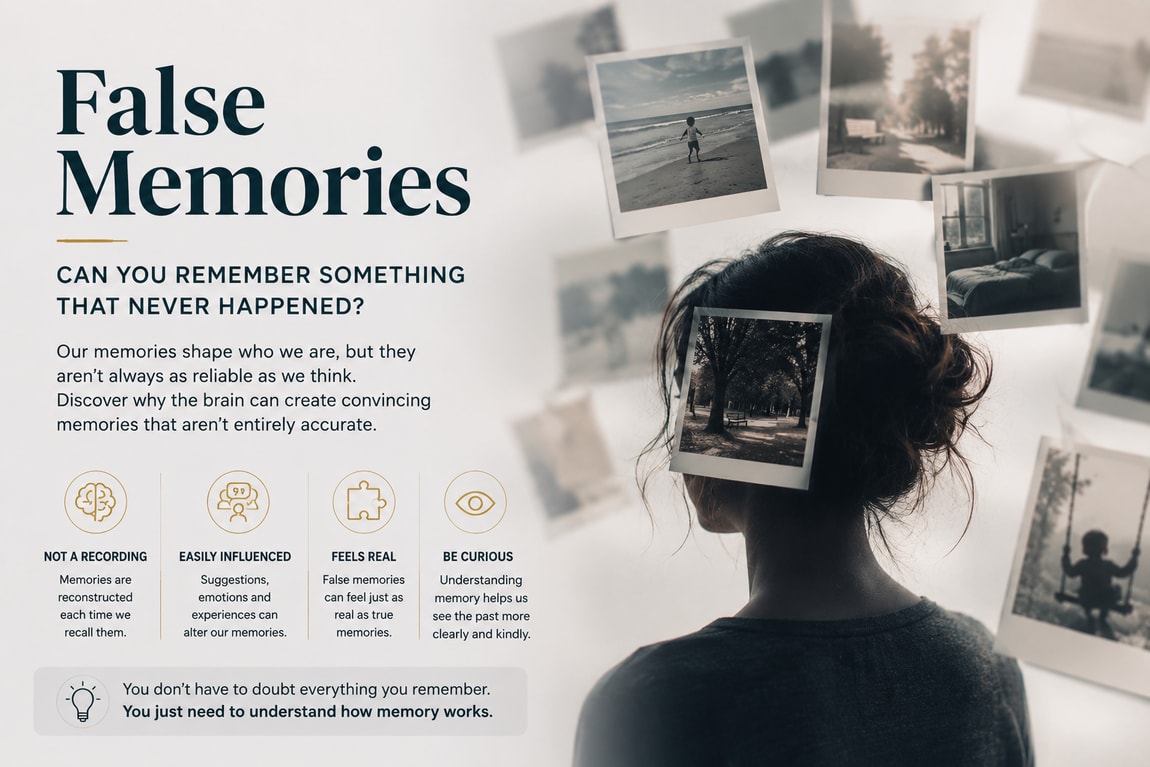 Can You Remember Something That Never Happened? | London Psychologist Clinic | Chartered London Psychologist | CBT Coaching Harley Street | Psychology Counselling Harley Street