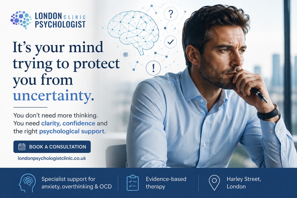 Why Some Minds Cannot Switch Off | London Psychologist Clinic | Chartered London Psychologist | CBT Coaching Harley Street | Psychology Counselling Harley Street