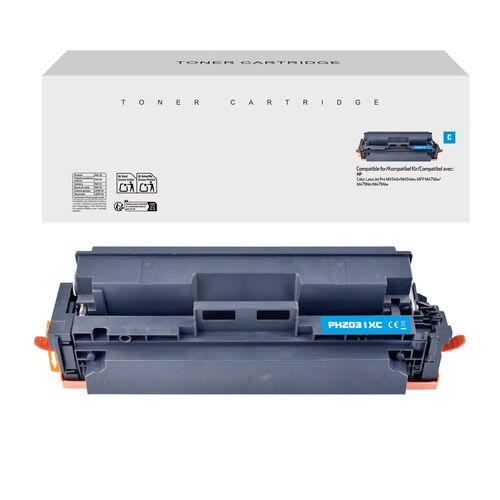 Cyan Remanufactured Toner for HP 415X