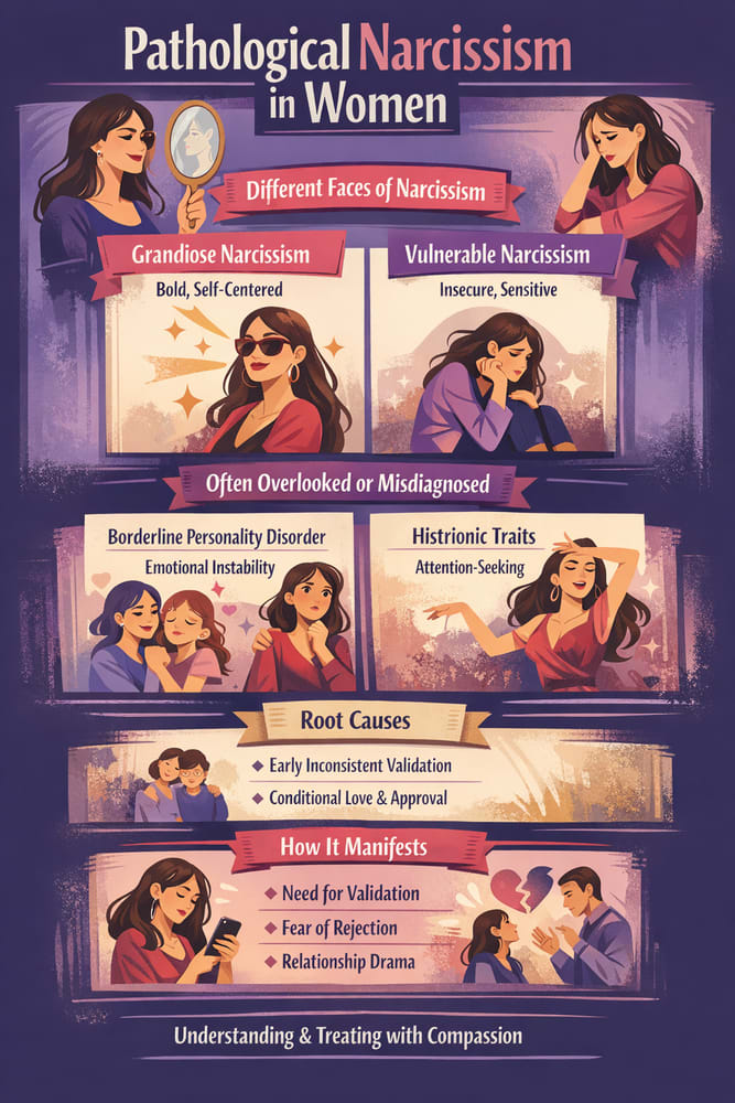 Pathological Narcissism in Women