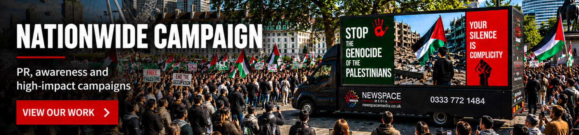 Nationwide PR campaigns, awareness campaigns and mobile billboard activations delivering high-impact audience engagement across the UK.