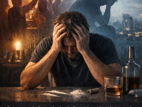 Psychological Crash After Cocaine Use