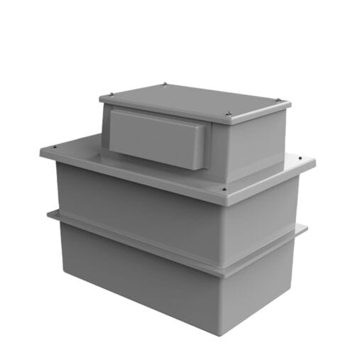 Two Piece GRP Tanks AB Air Gap