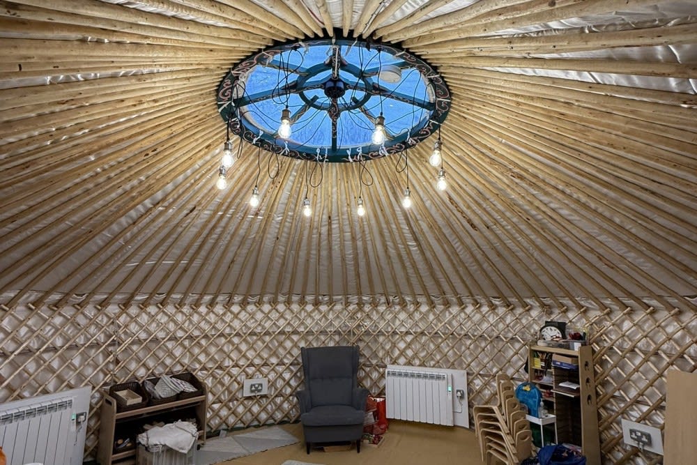 School Yurt Electrical Installation Works - Chase Farm Electrical Project Profile   