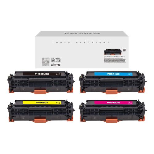 HP 125A Compatible Toner Set