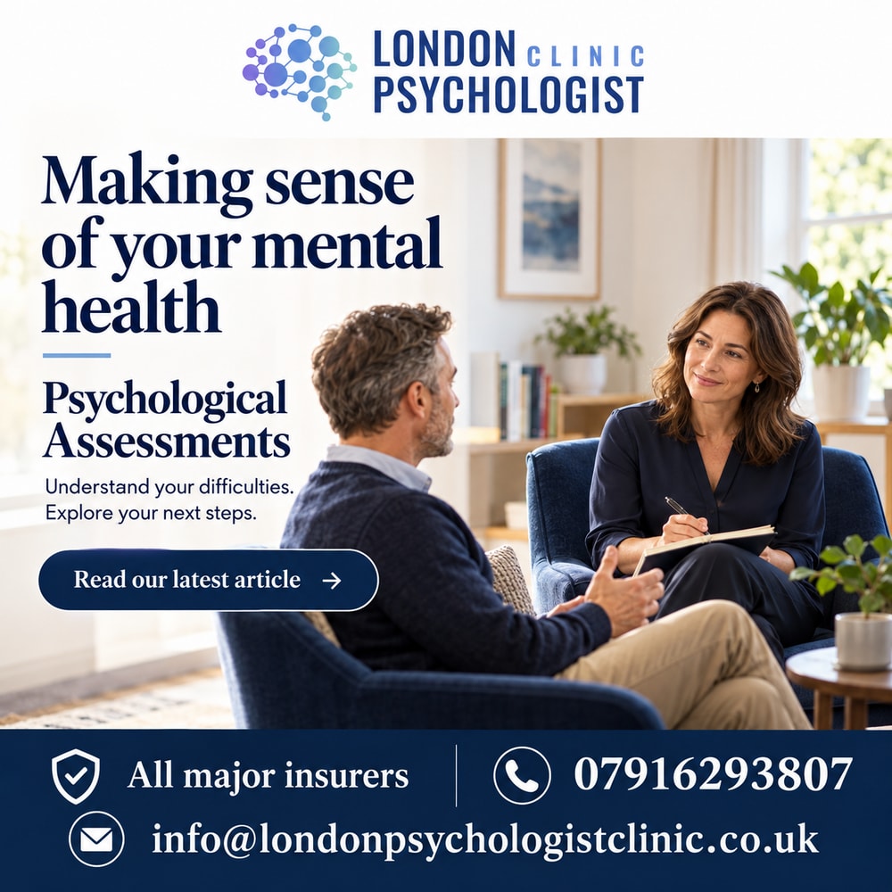 What Can a Psychological Assessment Tell You? | London Psychologist Clinic | Chartered London Psychologist | CBT Coaching Harley Street | Psychology Counselling Harley Street