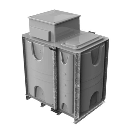 IFB - Internally Flanged Base AB Air Gap (Single Compartment)