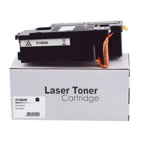Dell C1660w Black Compatible Toner