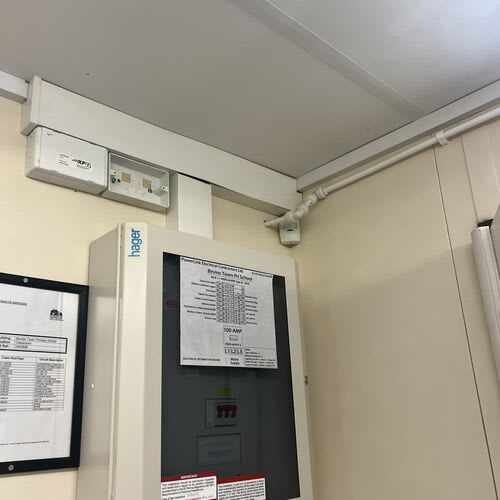  Installation of smart electrical systems in an educational facility
