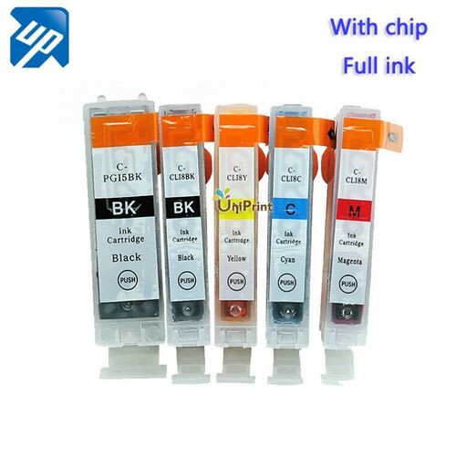 CC-5BK (CLI-8) (PGI-5BK) 5 PACK