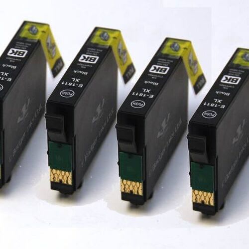 (T1811) (18XL) (18) 4x blacks