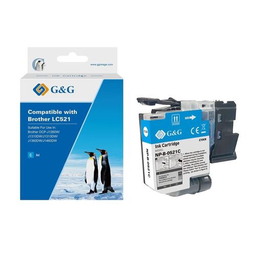 Compatible LC-521 CYAN (LC521)
