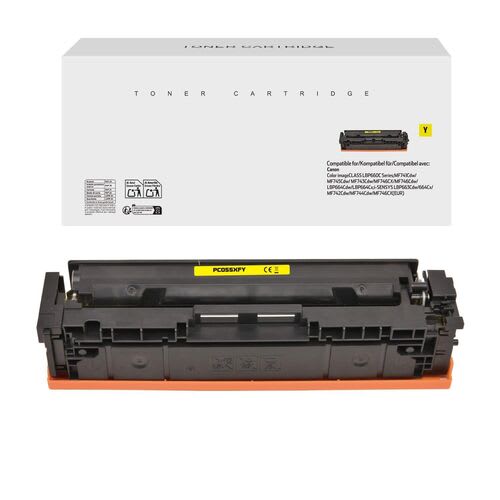 Canon 055H Yellow Remanufactured Toner