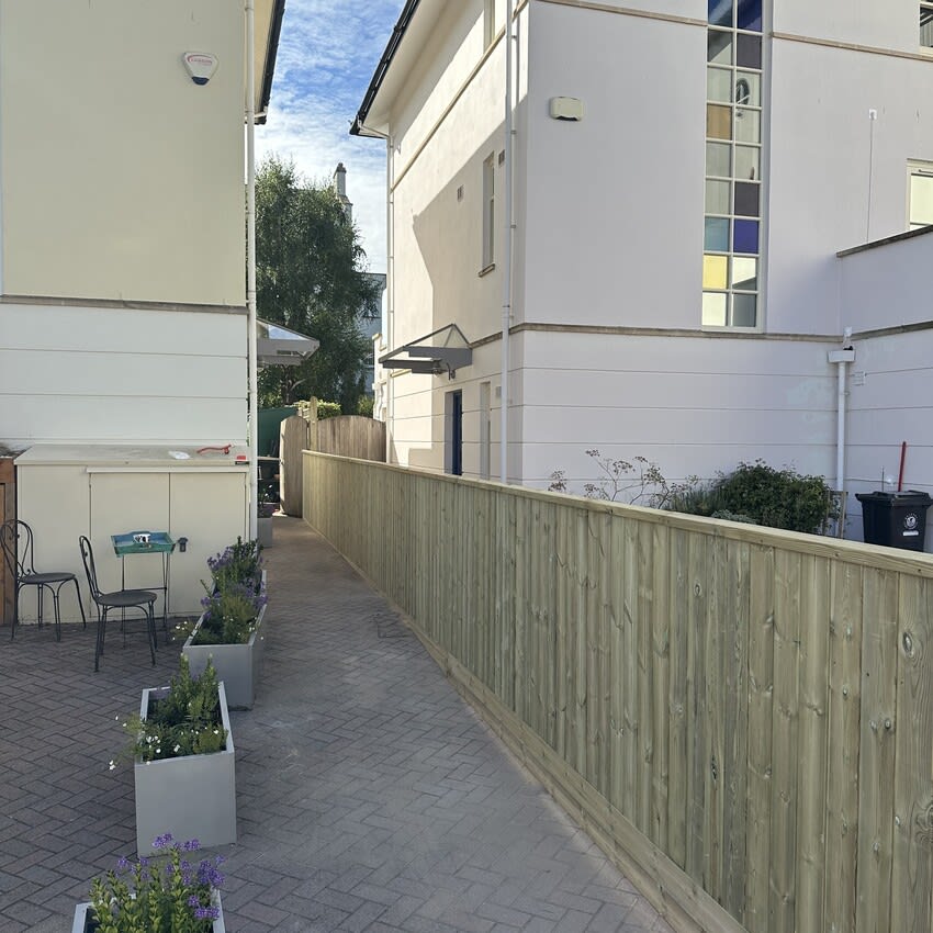 commercial contract roofing installing new roof to newly built homes in bristol