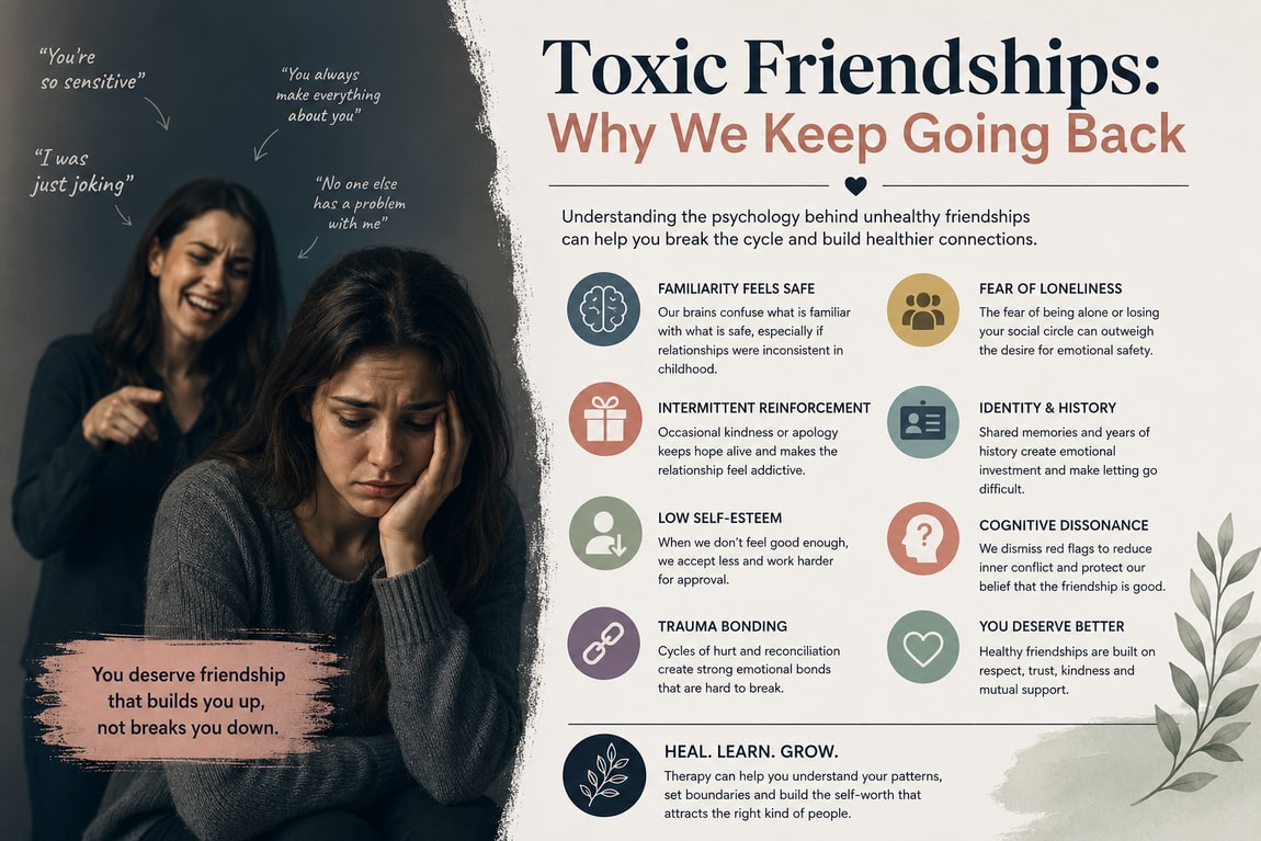 The Friends Who Hurt Us | London Psychologist Clinic | Chartered London Psychologist | CBT Coaching Harley Street | Psychology Counselling Harley Street