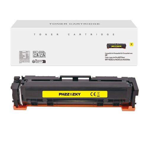 HP 207X Yellow Remanufactured Toner