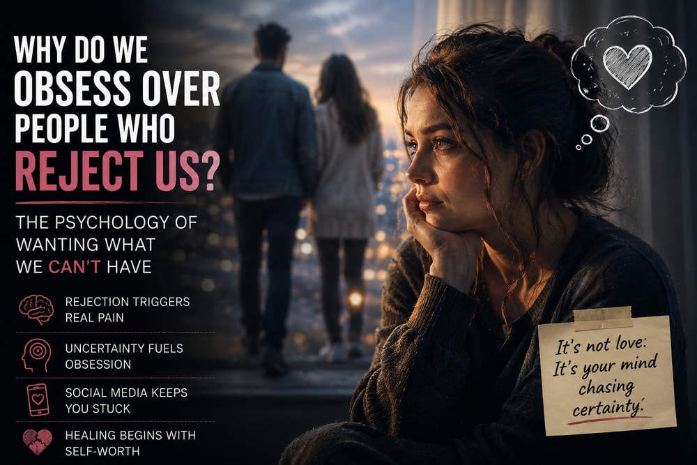 Why Obsess Over People Who Reject Us? | London Psychologist Clinic | Chartered London Psychologist | CBT Coaching Harley Street | Psychology Counselling Harley Street