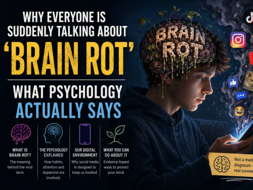 Why Everyone Is Suddenly Talking About 'Brain Rot' | London Psychologist Clinic | Chartered London Psychologist | CBT Coaching Harley Street | Psychology Counselling Harley Street