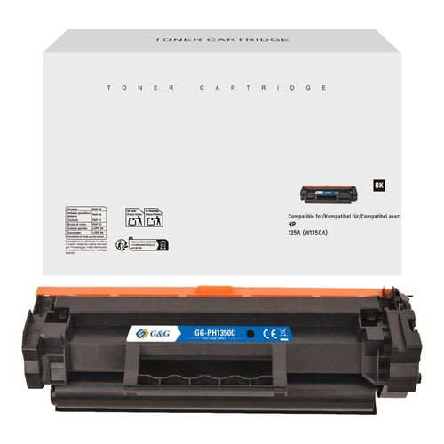 Black Compatible Toner for HP 135A