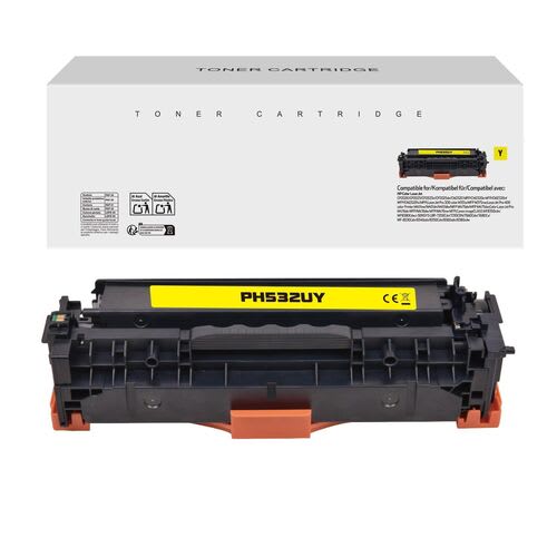 Yellow Compatible Toner for HP 304A