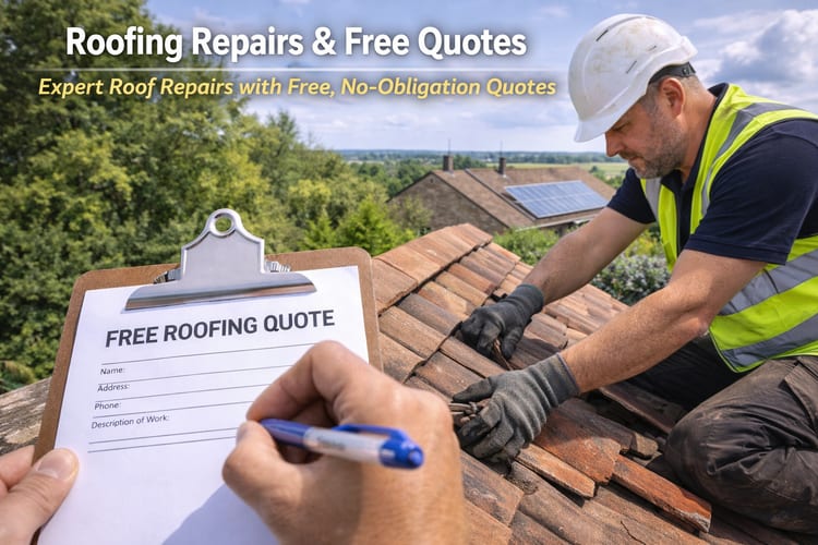 roofing repairs free quotes