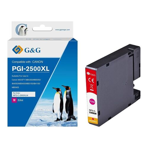 Canon PGI-2500XL Magenta Compatible Ink Cartridge