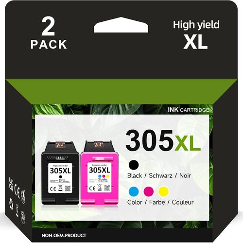 (305) (305XL) (HP 305XL) - 2 PACK
