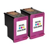 (301XL) (HP 301) 2x Colour