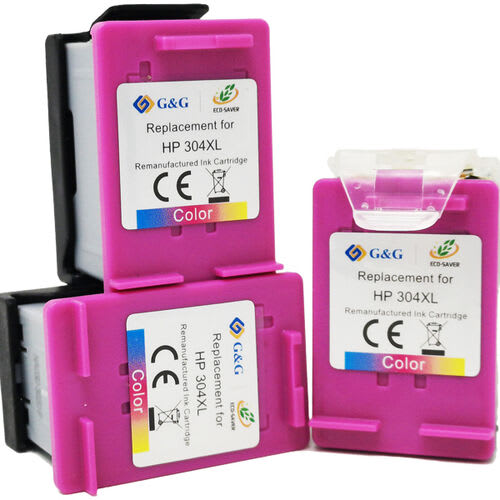 (304XL) (HP 304) x3 colours