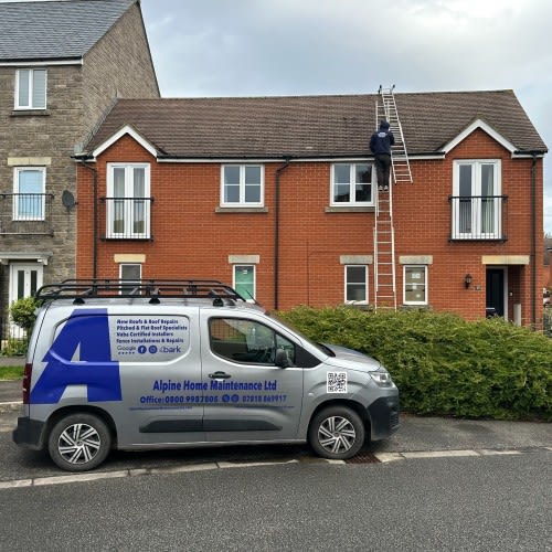 Ridge Repointing &amp; Roof Tile Replacement West Wick | Alpine