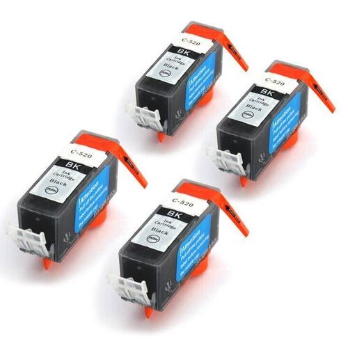 C-2932B.520X4BLACK (PGI-520) (520)