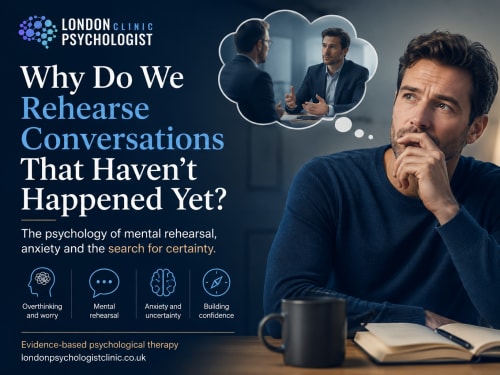 The Psychology of Mental Rehearsal and Anxiety | London Psychologist Clinic | Chartered London Psychologist | CBT Coaching Harley Street | Psychology Counselling Harley Street