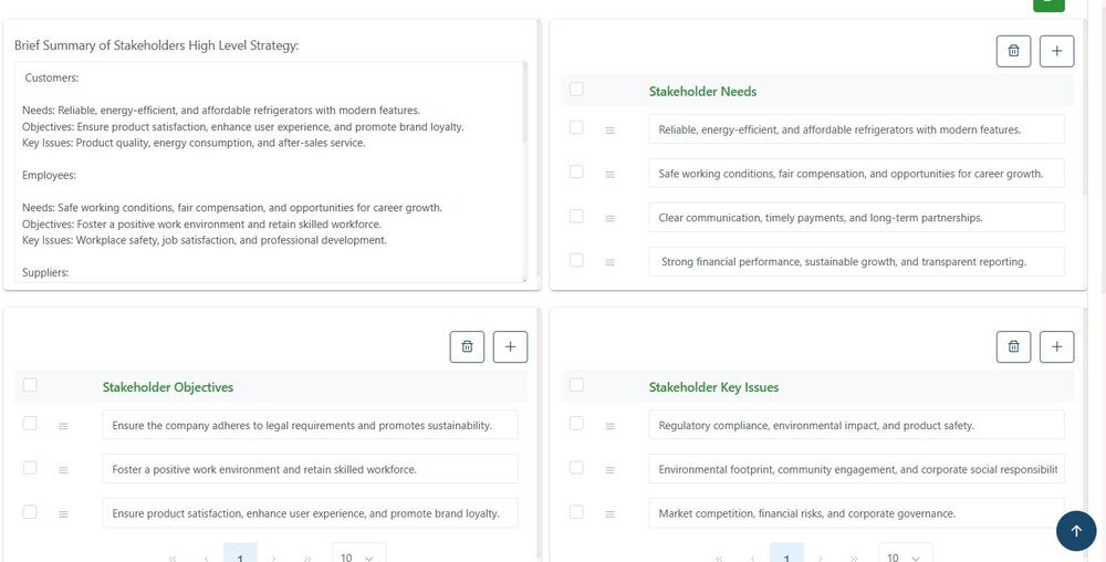 Client and Stakeholder Engagement manager