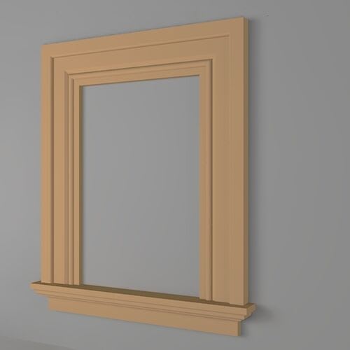 EX-1104 window frame