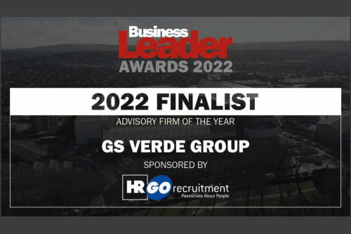 GS Verde Group revealed as finalist in Business Leader Awards