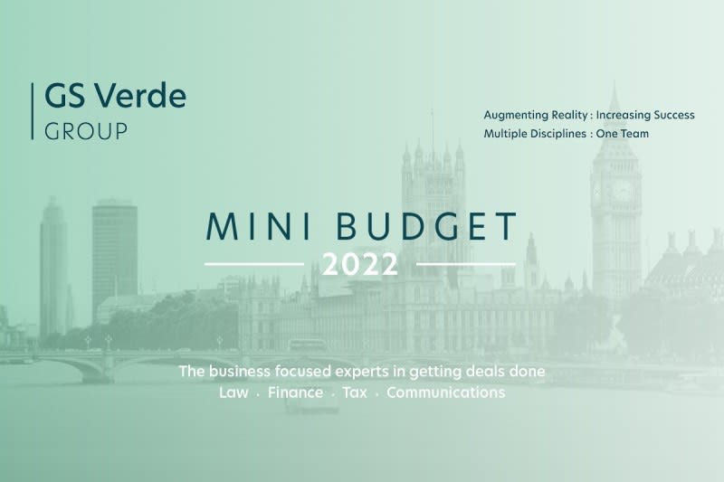 “A cycle of growth”: What does the mini budget mean for businesses? | GS Verde Tax