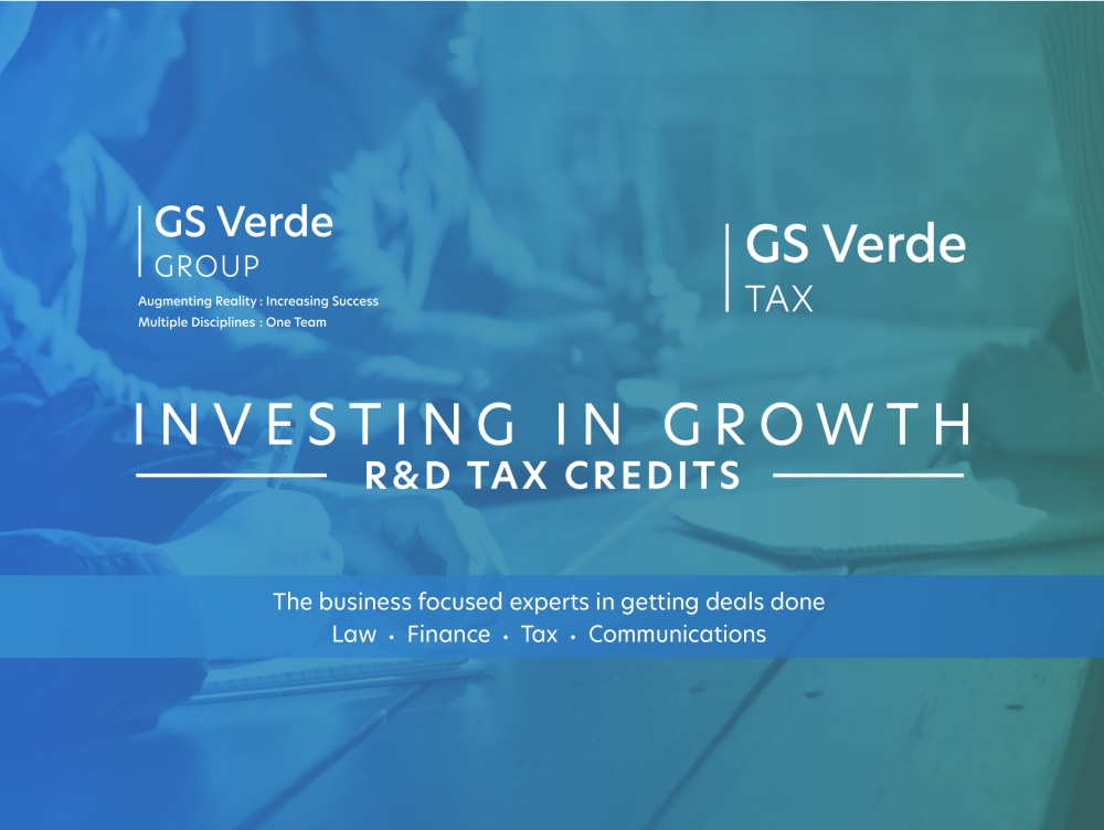 Investing in growth: Making the most of R&D Tax Credits (RDEC)