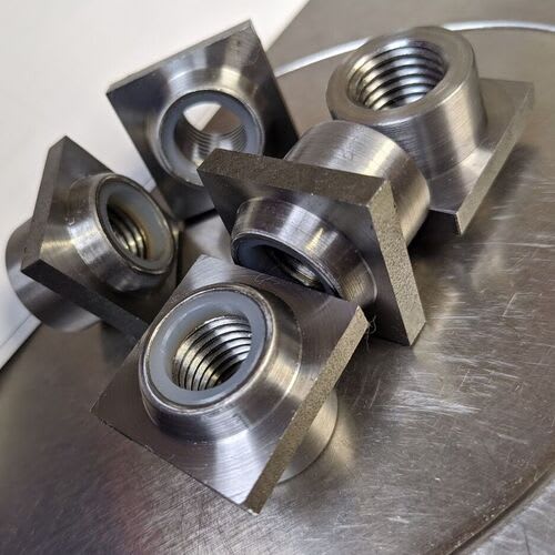 Hexagon and square nylon insert nuts