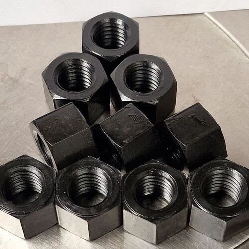 Internally threaded hex, square and round fasteners