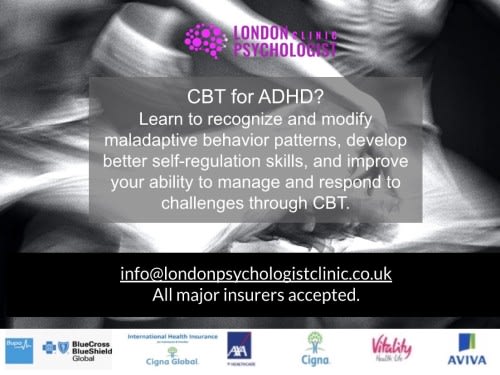 How can CBT be used to treat ADHD?