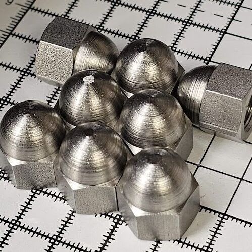 Precision Dome & Cap Nuts Manufacturer UK | High Quality Acorn Nuts to DIN 1587 & SAE J483