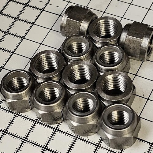 Hexagon and square nylon insert nuts