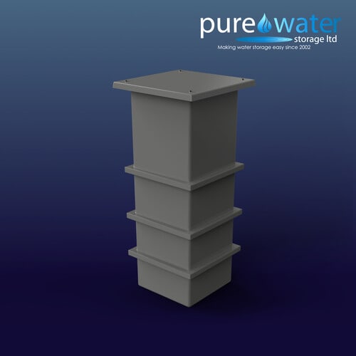 PW375.UN 375 Litre One Piece Un-insulated Tank