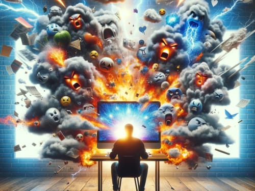 Safeguard your inner tranquility in the face of the internet's storm