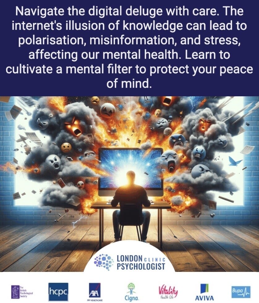 Safeguard your inner tranquility in the face of the internet's storm