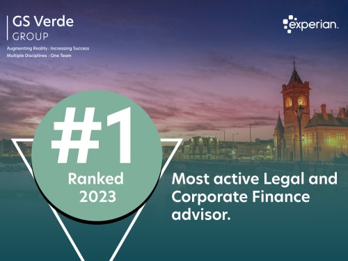 GS Verde Group lead M&amp;A rankings for another year | GS Verde Group | Experts on mergers, acquisitions &amp;amp; investments