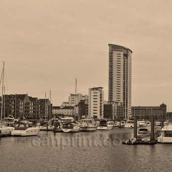 Tug Boat Canning Swansea Marina