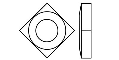 Square nuts