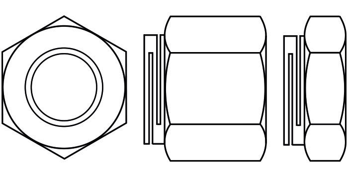 Philidas Turret Nuts